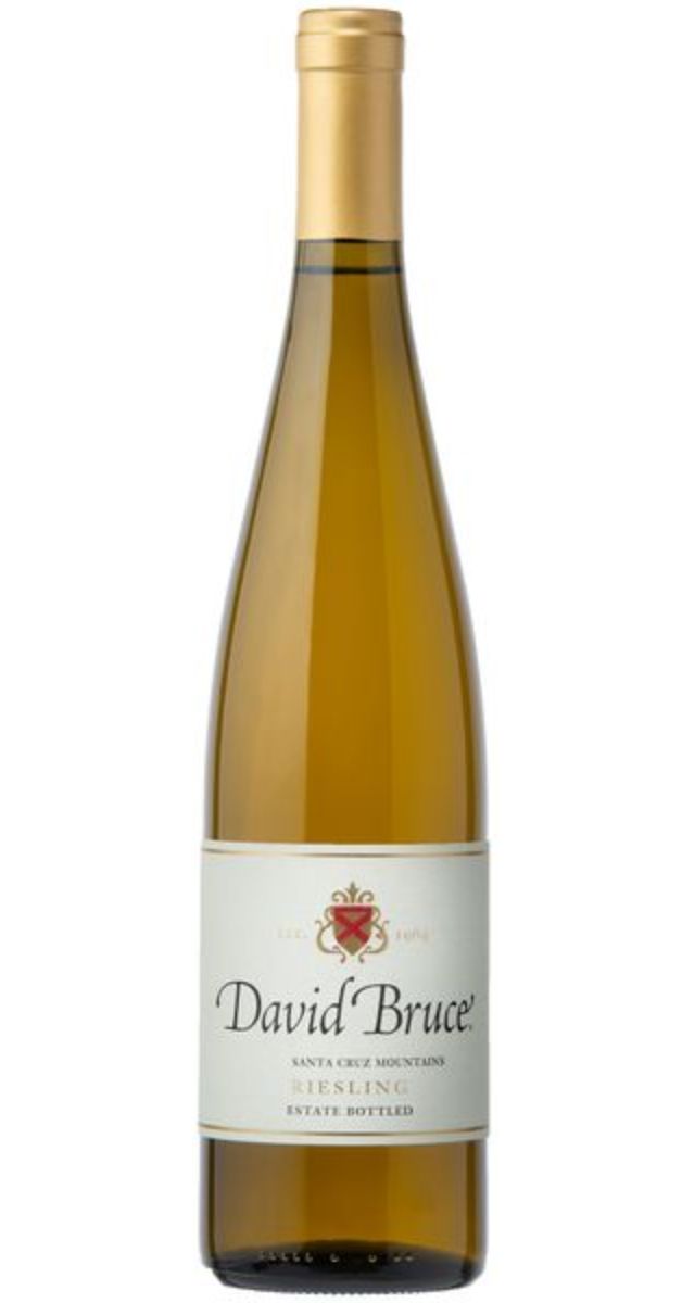 2018 David Bruce Riesling Santa Cruz Mountain